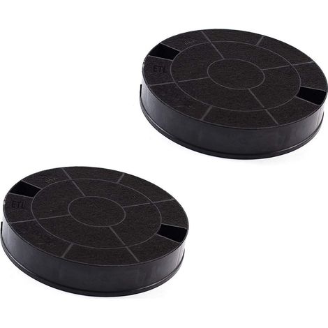 Lot de 2 filtres charbon AFB7002 d'origine