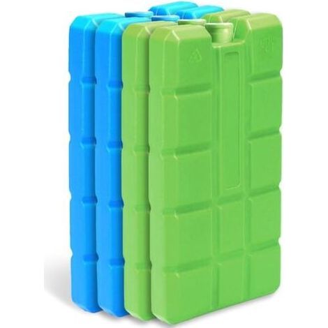 Pain de Glace pour glacière, 4 pcs 200 ML, réutilisable Ultra-Mince, Idéal pour Les activités en Plein air et pour Garder Les Aliments au Frais (1/5)