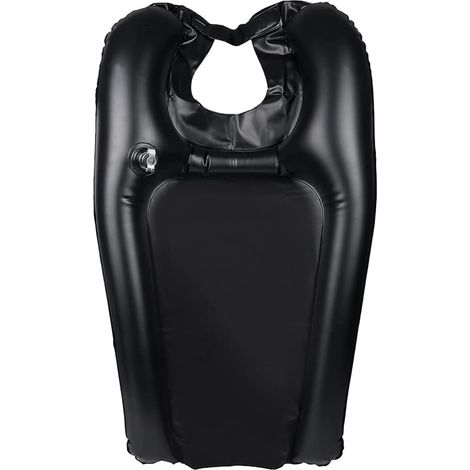 Lavabo per shampoo domestico, lavabo per capelli professionale, lavabo gonfiabile, lavabo portatile in PVC per persone disabili, in gravidanza, bambini, anziani, feriti e allettati. (1/5)