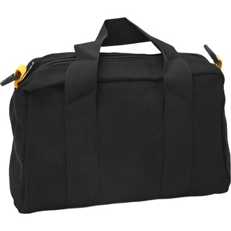 Sac à outils électricien pochette en toile imperméable grande ouverture grand volume transportable pour clés tournevis pinces 12 pouces (1/5)