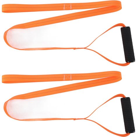 2PCS Rope DE Draine DE DURT HEURD DUTUS - Portable Strapsh Loadsto 170lbs avec Comforthandle (1/5)