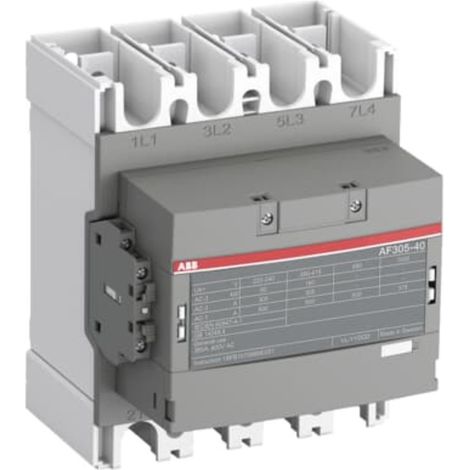 Contattore quadripolare 100-250Vac 4P+1NO+1NC 500A 160kW ABB AF305401113