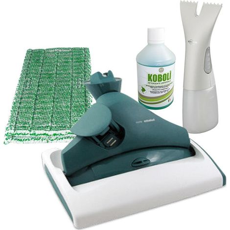 Pulilava folletto sp520 rigenerato con panni, detergente e dosatore (1/3)