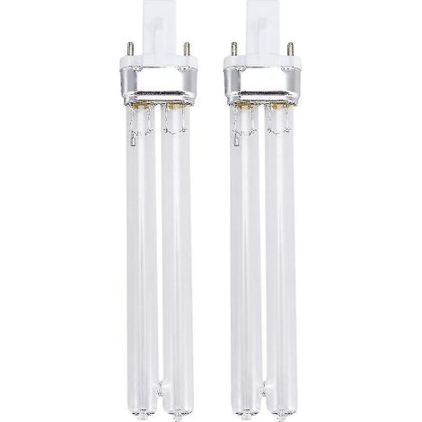 2024 2 unità di lampade di sterilizzazione UV da 11W per acquari, attacco G23, m.77 (1/2)