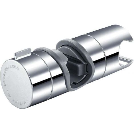 360° verstellbare Handbrausekopfhalterung – 19–25 mm Umfang, verchromtes ABS für Badezimmer (1/4)