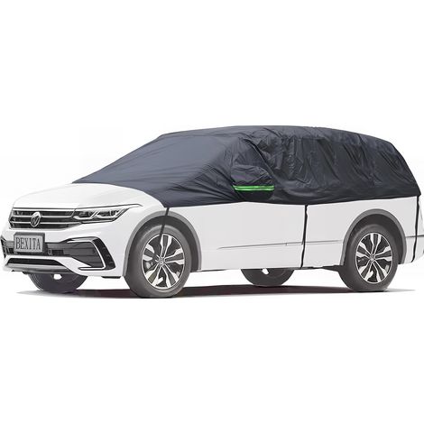 Demi-housse de protection pour pare-brise avant et arrière pour SUV, imperméable, protège contre le soleil, la glace, le gel et la neige (1/5)