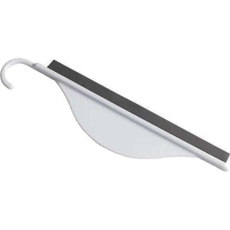 Lot de 2 mini raclettes à vitres - Raclette de douche manuelle avec crochet, raclette pour miroirs et vitres de voiture (2 pièces)