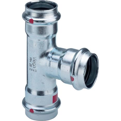 Fitting T Stück viega verzinkter Stahl Größe 15 bis 54 (1/5)
