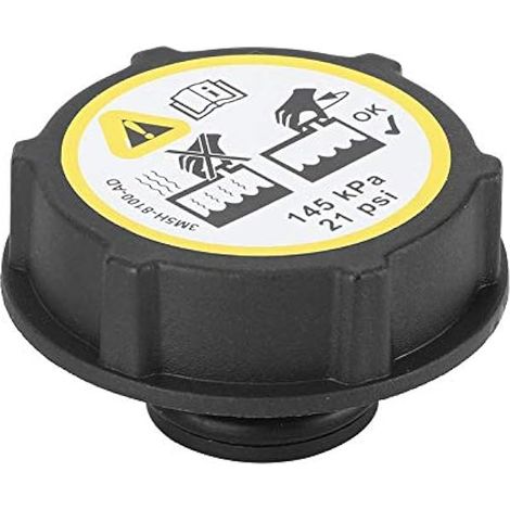 Bouchon de réservoir d'expansion de radiateur, remplacement automatique du bouchon de réservoir d'eau d'expansion de radiateur de système de refroidissement de voiture 3M5H-8100-AD (1/4)