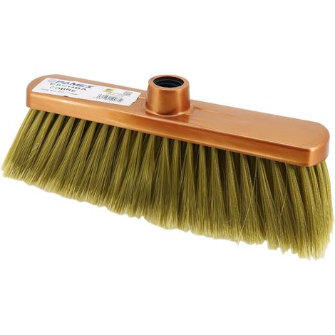 Escoba de plástico color cobre 30cm para barrer doméstico (1/4)