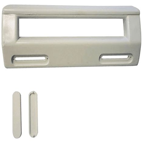 Poignée réfrigérateur blanche universelle pour réfrigérateurs Vedette – Entraxe réglable 9,5 à 16 cm – Installation facile – D854037