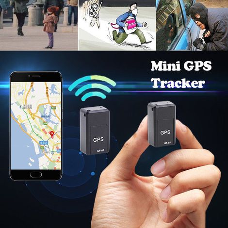Traceur GPS haute précision, mini localisateur anti-perte (pour voitures) (1/3)