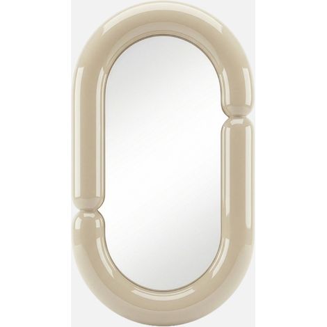 Specchio ovale finitura lucida, 70cm (1/5)
