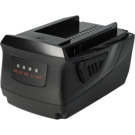 vhbw batteria compatibile con Hilti NCT 53-A, NCT 85-A, NUN 54-A22, SD 5000-A22 02, SF 4-A22, SPN 6-A22 attrezzi da lavoro (3000 mAh, Li-Ion, 21,6 V)
