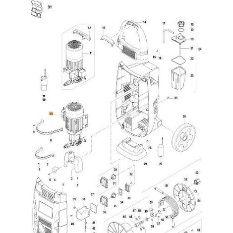 ORIGINAL EMAK MOTORPUMPE CH73040433