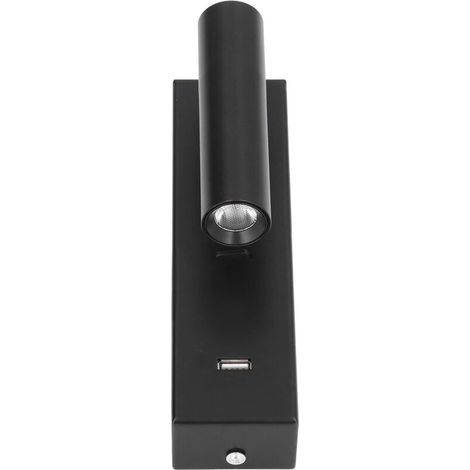 LED-Nachttischlampe, LED-Wandleuchte, multifunktionale Wandleselampe mit Schalter für Schlafzimmer, Küche, Restaurant