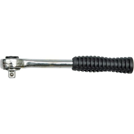 Llave de carraca Vorel standard 3/8 mango de goma 19,5 cm