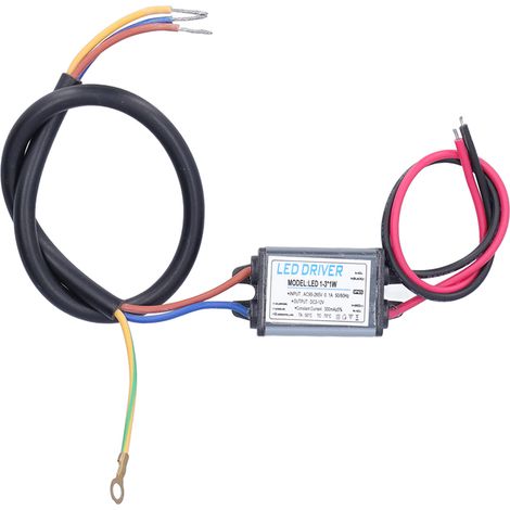 Pilote LED DC3-12V 300mA Transformateur de lampe à tension constante Alimentation AC95-265V