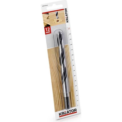 Brocas para madera, 1 broca, 12,0 mm, 151 mm KREATOR