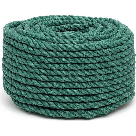 Flandria 20023 Corda in polipropilene, Ø 12 mm x 50 m, verde (1/3)