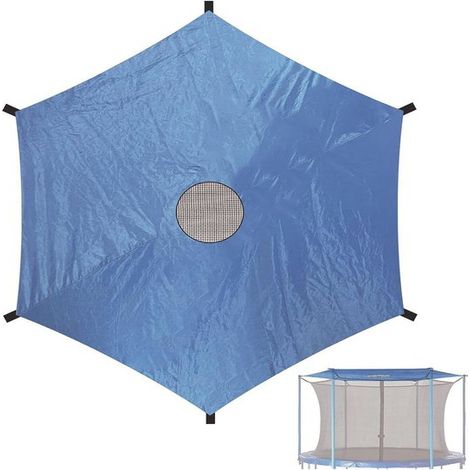 Toldo para cama elástica de exterior - Cubierta de protección solar - Pantalla contra el sol y la lluvia para cama elástica (1/5)