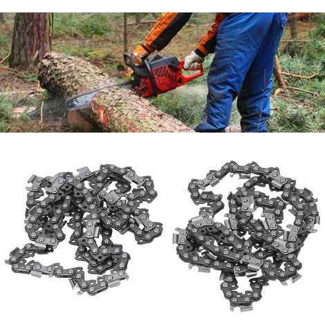 2 chaînes de tronçonneuse de 18 pouces (45,7 cm) 325 68 72DL, lame de tronçonneuse de 68 maillons (1/5)