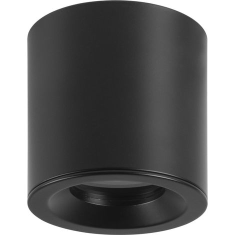Fab - Foco de Techo de Superfície Tubular de 85mm de Diámetro para Bombilla GU10 en Color Negro (1/3)