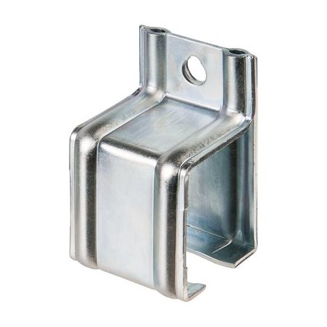 Mantion – Support mural de rail 80 kg – Fixation pour rails H.35 x l.30 mm – Utilisation tous les 0,70 m – Pour bois dur et béton armé