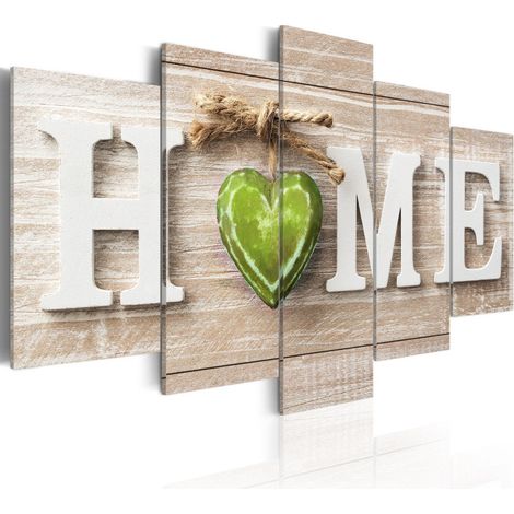 Tableau Imprimé "Home : Domestic Melody" 50 x 100 cm (1/2)
