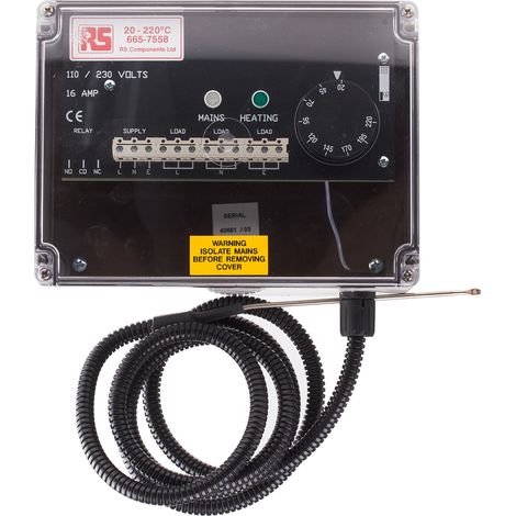 Thermostat pour ruban chauffant, Dimensions 200 x 75 x 150mm ( Prix pour 1 ) (1/3)