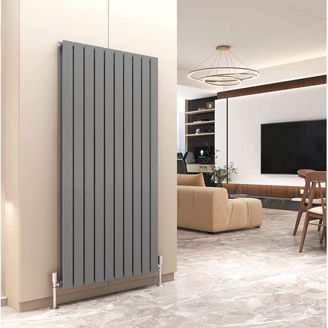1800 x 680mm Double Designer Flat Panel Central Heating Radiator ANTHRACITE