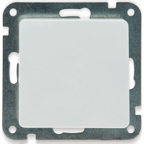 Interrupteur va-et-vient Delphi avec bornes de connexion, 10A/250V, sans cadre, blanc (1/2)