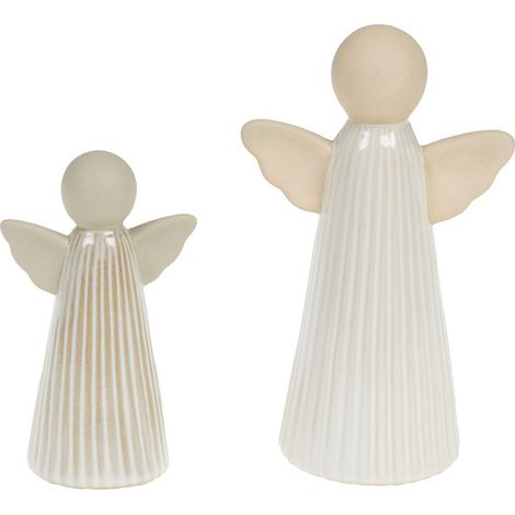 Amadeus - Set de 2 anges bi-matière