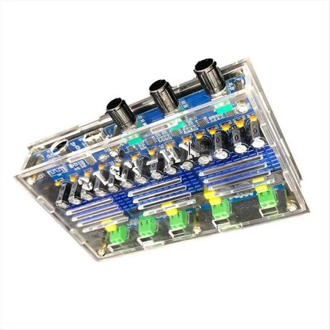 Carte D'Amplificateur Bluetooth 5.0 XH-A310 TPA3116D2 4 Canaux, Amplificateur Audio Numérique, Double Caisson de Basses, Home (1/5)