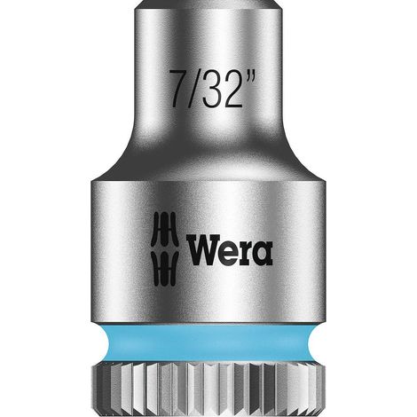 Wera, 8790 HMA Bussola per cricchetto Zyklop con attacco da 1/4", 7/32 pollice (1/3)