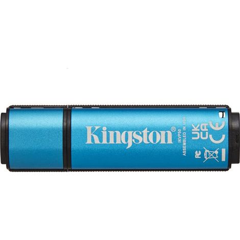 Kingston Technology IronKey Vault Privacy 50 USB-Stick USB Typ-A 3.2 Gen 1 (3.1 Gen 1) Schwarz, Blau (1/5)