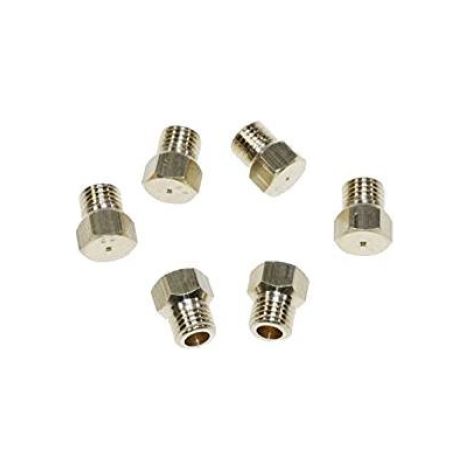 Juego de inyectores butano/propano/gas licuado para placa BOSCH 00635831