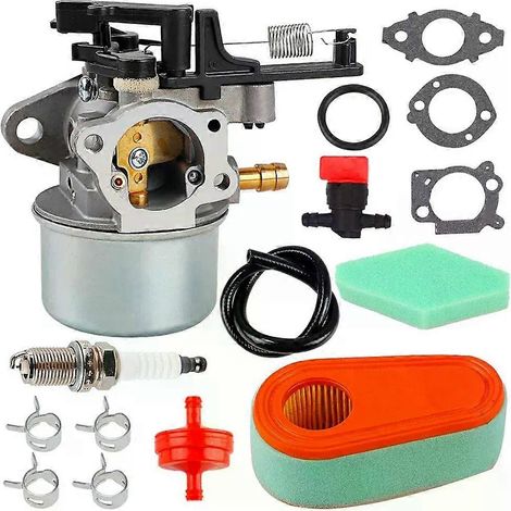 Carburateur 593599 pour nettoyeur haute pression 2700-3000 PSI, moteurs Troy Bilt 775 HP, 85 HP et 875 HP avec kit d'entretien et filtre à air (1/5)