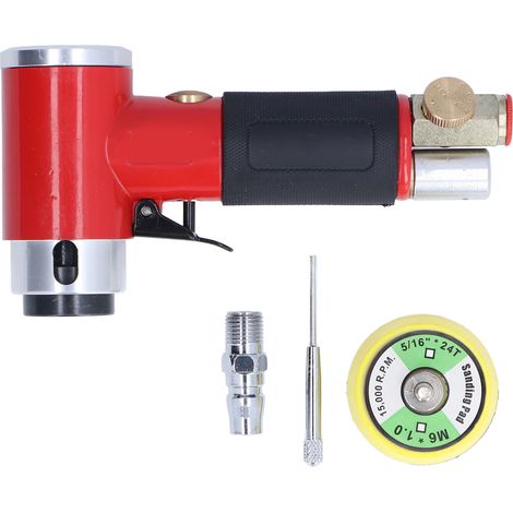 Mini ponceuse pneumatique en alliage d'aluminium et PVC pour le polissage fin des pointes