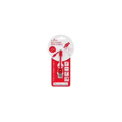 CABLE BLUESTORK LIGHTNING M A USB(A) M 2M ROJO BS-USB-IKEY/R