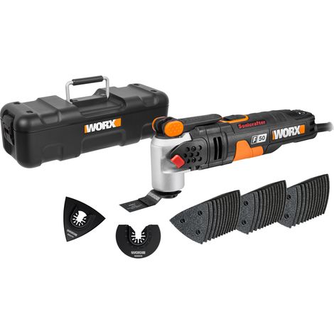 Worx Sonicrafter WX681 outil multifonction 450W aluminium (1/5)