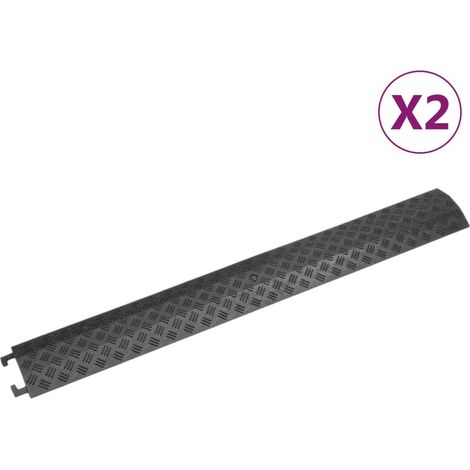Ponts à câbles, 2 pièces, 98,5 cm, noirs (1/5)