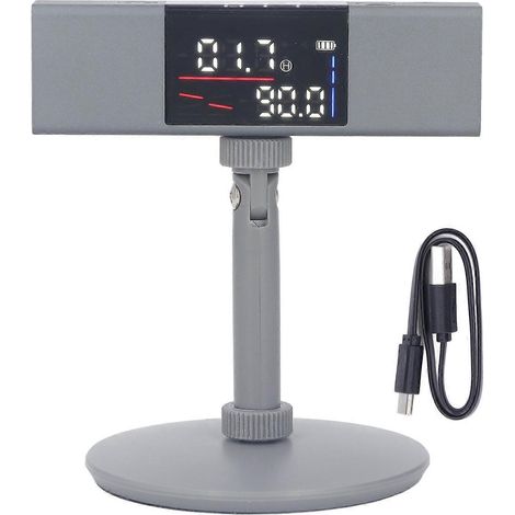 Laser-Winkelprojektor 2 in 1 LED-Display Tragbarer Laser-Neigungsmesser mit Halterung für die Heimdekoration
