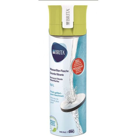 BOTELLA DE AGUA CON FILTRO VERDE LIMA (1/5)