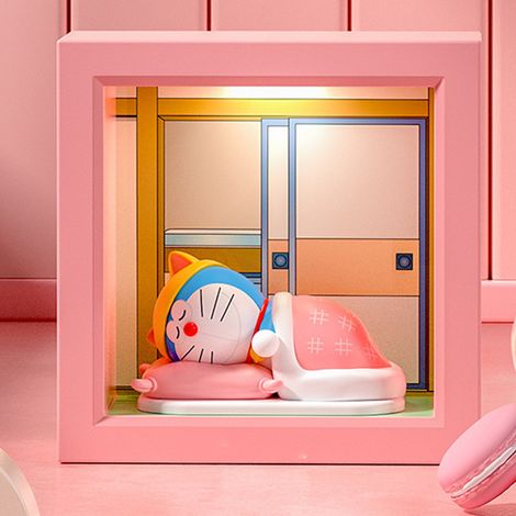 Lampe de chevet LED magnétique avec cadre photo dessin animé mignon, décoration de table, type A (1/5)