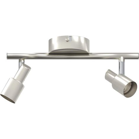 Spot de plafond Nickel 25,5 x 8 x 11 cm Acier (1/5)