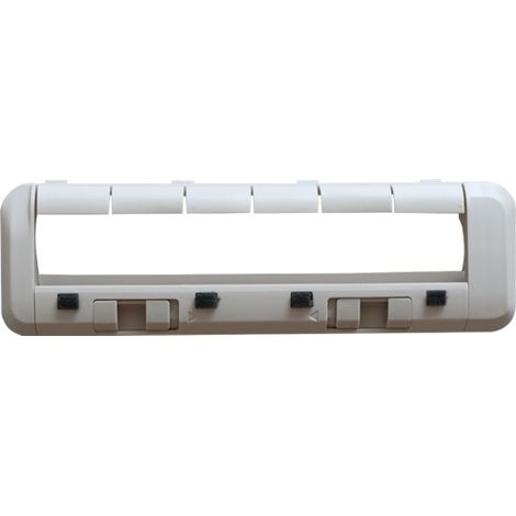 Compatible avec les aspirateurs et laveurs robots S10/S20 Pro/X10/X20 Pro, y compris le couvercle de la brosse rotative et le couvercle de la brosse principale (blanc). (1/5)