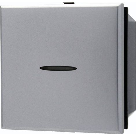Trade Shop - ASSIALE PULSANTE 1P 2M 16A COLOR SILVER COMPATIBIBEN BTICINO AXOLUT - (1/2)