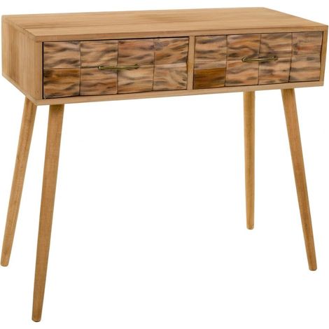 Recibidor de madera marrón 87x43x79