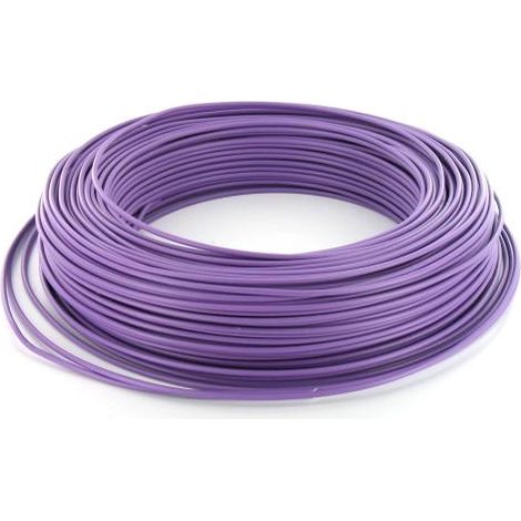fil rigide - h07vu - 1 x 2.5 mm2 - violet - couronne de 100 mètres